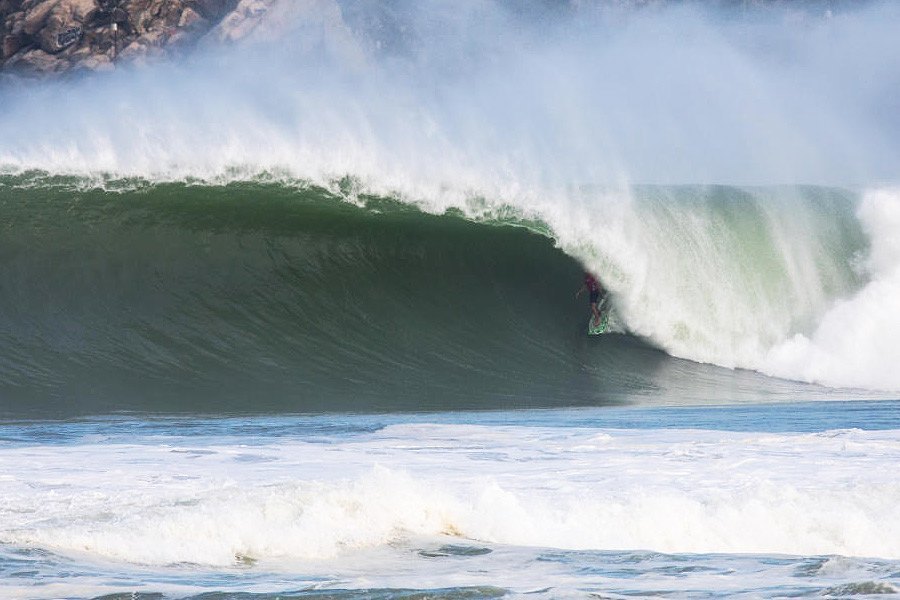 Alex Botelho em julho do ano passado em Puerto Escondido.