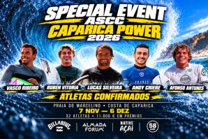 Vasco Ribeiro, Andy Criere e Afonso Antunes entre os primeiros nomes confirmados para o ASCC Caparica Power 2026