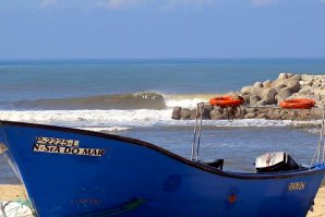 Praia dos Pescadores em Espinho