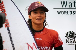 Teresa Bonvalot já está nos 1/4 de final no GWM Sydney Surf Pro
