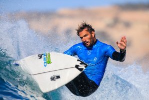 Frederico Morais durante as meias finais do QS 5000 em Marrocos onde conquistou a 3ª posição. /  WSL / Laurent Masurel 