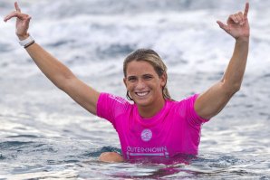 Courtney Conlogue, a campeã em título do Cascais Women’s Pro