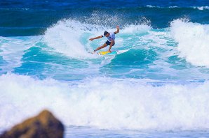 O brasileiro José Silva a trabalhar no Round 1.