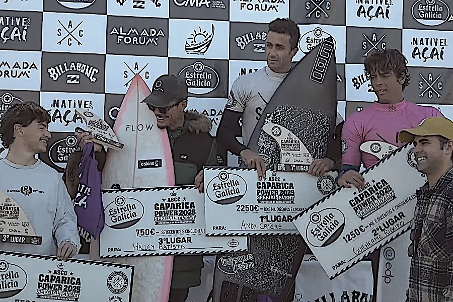 Andy Crière vence Special Event ASCC Caparica Power 2025 na Costa de Caparica