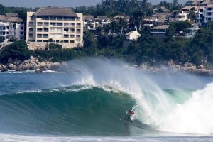 Grant Baker em Zicatela na WSL’s Puerto Escondido Challenge /
