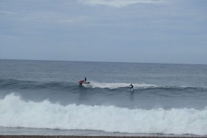 Towin Surf esta manhã nas ondas do Paul do Mar