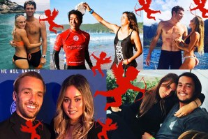 ESPECIAL DIA DOS NAMORADOS: OS 5 CASALINHOS MAIS QUENTES DO SURF