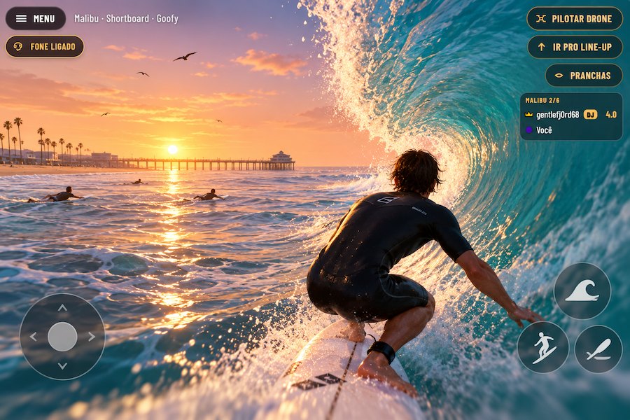 SumbaSurf: o jogo online gratuito que permite surfar Pipeline, Teahupo’o e representar Portugal no ranking mundial