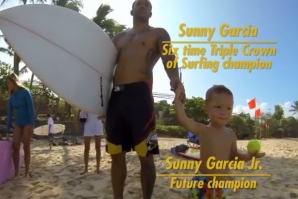 SUNNY GARCIA JR. A SEGUIR AS PISADAS DO PAI