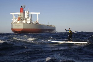 Em breve Chris Bertish irá tentar superar o desafio de cruzar o Oceano Atlântico.