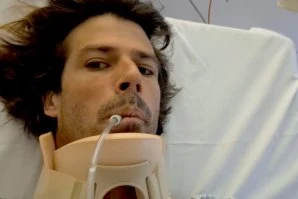 Vincent Duvignac logo após a lesão