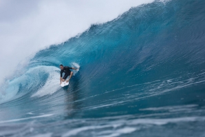 Joel Parkinson é um dos surfistas que amanhã volta à agua no round 3 para defrontar Jeremy Flores.