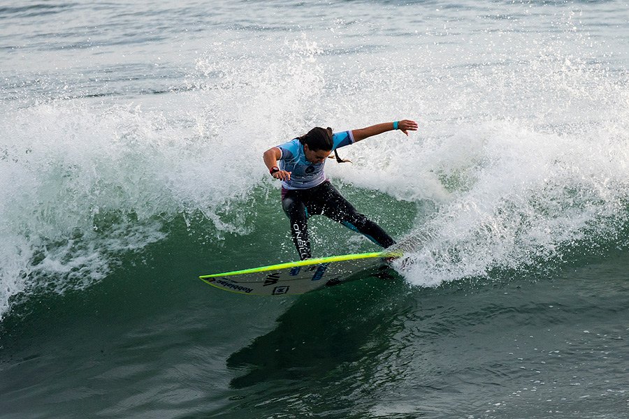 Mariana Garcia com desempenho convincente a garantir a passagem em 1.º lugar no Heat.