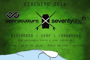 2ª ETAPA CIRCUITO BOARDCULTURE É NA PRAIA DA ARDA