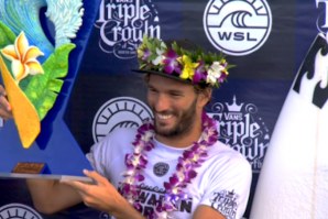 Frederico Morais na altura da entrega dos troféus