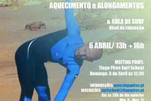 WORKSHOP SOBRE AQUECIMENTO E ALONGAMENTOS É JÁ DOMINGO