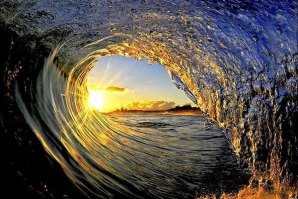 O surf é um desporto saudável. Click por Elaine F. Martins