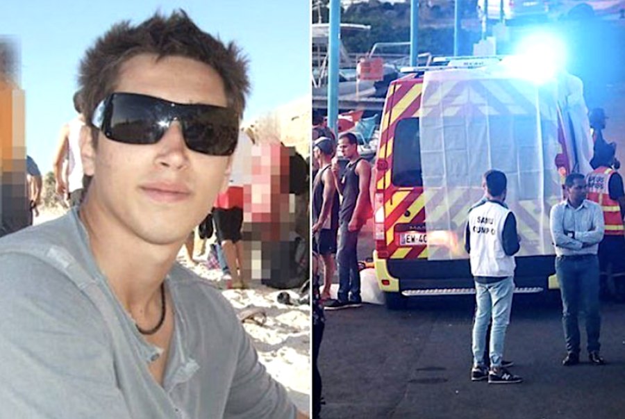 Kim Mahbouli, morreu vitima de um ataque de tubarão touro na Ilha Reunião| Foto: Imaz Press