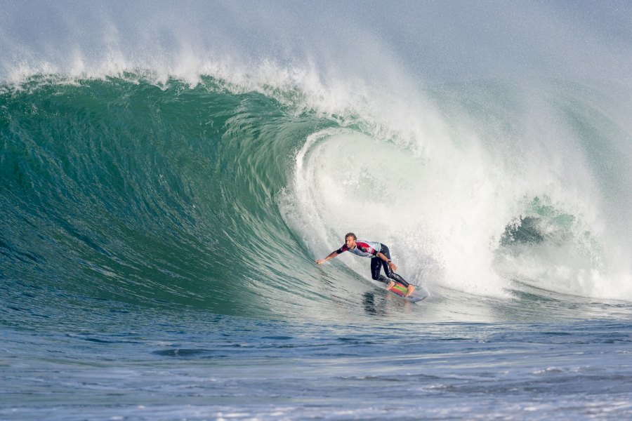 O português Frederico Morais irá juntar-se à elite mundial no CT de 2020 Foto: WSL/ Poulenot