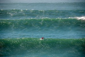 Condições épicas no Meo Vissla Pro permitem a definição das 1/2 finais