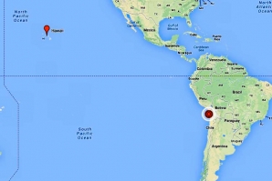 MAREMOTO DE 8,0 NO CHILE - AMEAÇA DE TSUNAMI NO PACIFICO