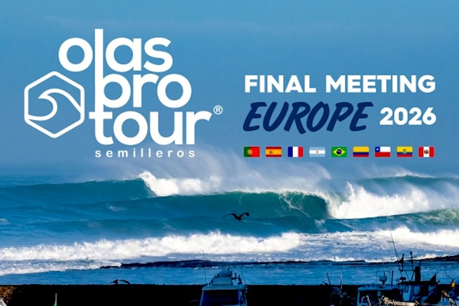 Ericeira recebe final europeia do OLAS PRO TOUR com jovens talentos de dois continentes
