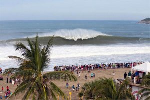 Praia de Zicatela Foto: WSL/Hinkle