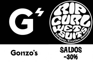 GONZO’S: RIP CURL WETSUITS -30%