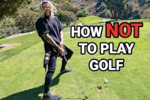 Campeão mundial de surf aventurou-se no golfe na Califórnia