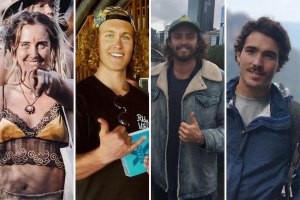 Os quatro australianos protagonistas - Steph Weisse, Jordan Short, Elliot Foote e Will Teagle