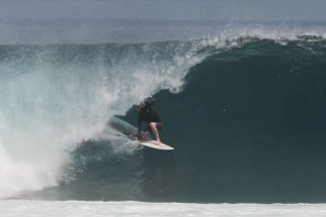 Sessões de twin fin com Brad Flora