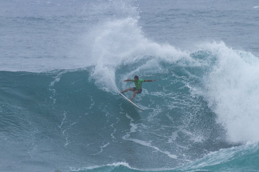 Vasco Ribeiro tem demonstrado uma adaptação natural às ondas de Sunset.