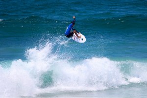 Cam Richards a mostrar como se vencem provas da Qualifying Series.