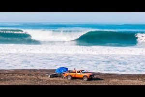 Jamie O’Brien surfa tubos perfeitos no México, no meio do nada