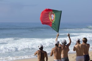 Seleção Nacional durante o Eurosurf 2019
