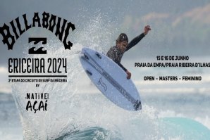 Inscrições abertas para a 2ª Etapa do BILLABONG ERICEIRA 2024