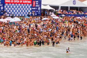 US Open of surfing é um dos mais prestigiados eventos do mundo
