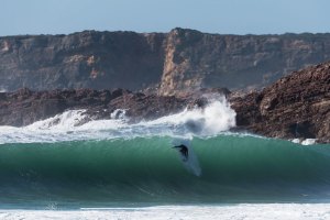 Luca Guichard a aproveitar as maravilhas do Algarve.