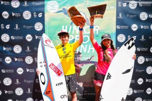 TERESA BONVALOT E LANDER DAVILA VENCEM JUNIOR PRO ESPINHO