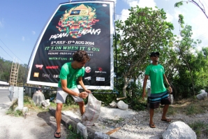 FRANCISCO ALVES PARTICIPA NA LIMPEZA DE PADANG PADANG