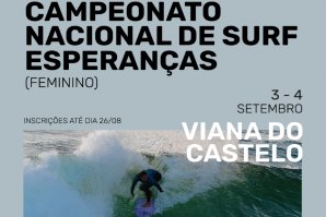 Campeonato Nacional de Surf Esperanças vai definir as campeãs nacionais em Setembro, em Viana do Castelo