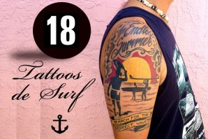 18 TATUAGENS DE SURF QUE NÃO VAIS QUERER PERDER