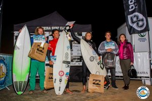 Consagrados os primeiros campeões do Circuito Billabong Ericeira 2017