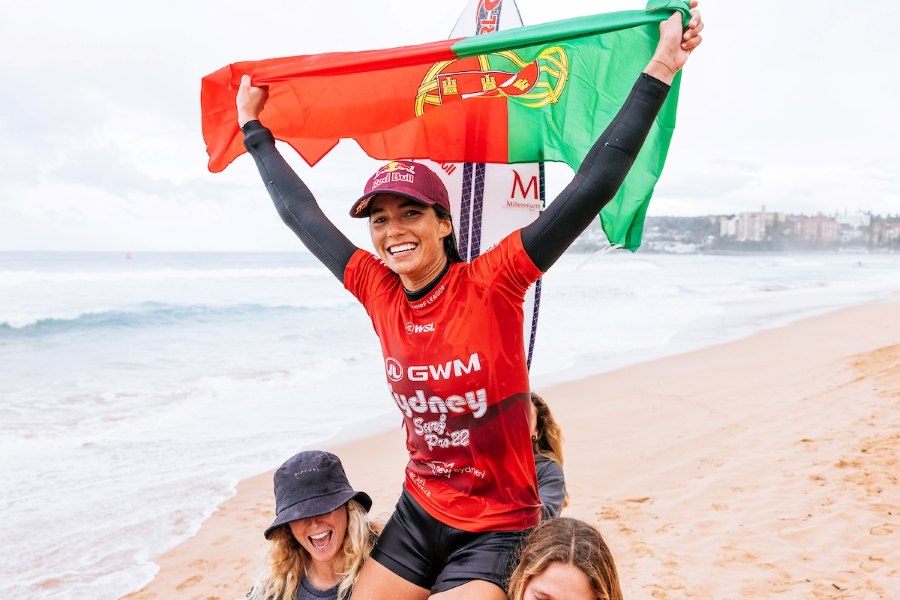 Teresa Bonvalot eleva o nome de Portugal ao topo Mundial ao vencer o GWM Sidney Surf Pro