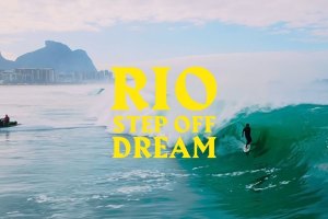 Nic Von Rupp impressiona-se com os tubos do Rio de Janeiro