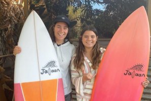 SHAPER AUSTRALIANA DE 16 ANOS CRIA PRANCHAS PARA TYLER WRIGHT