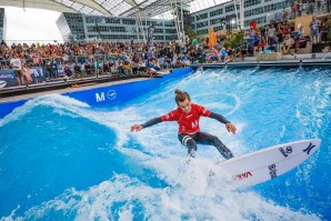 Piscina de ondas estáticas promete animar o Aeroporto de Munique.