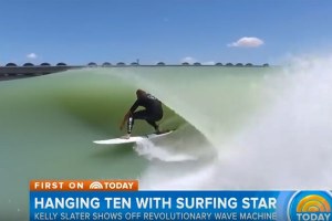 Uma imagem que não parece real, mas, acreditem, é!