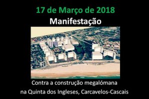 Manifestação Contra a construção na Quinta dos Ingleses