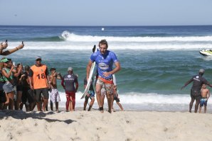 Frederico Morais à saída da sua bateria da ronda 3- WSL / Daniel Smorigo